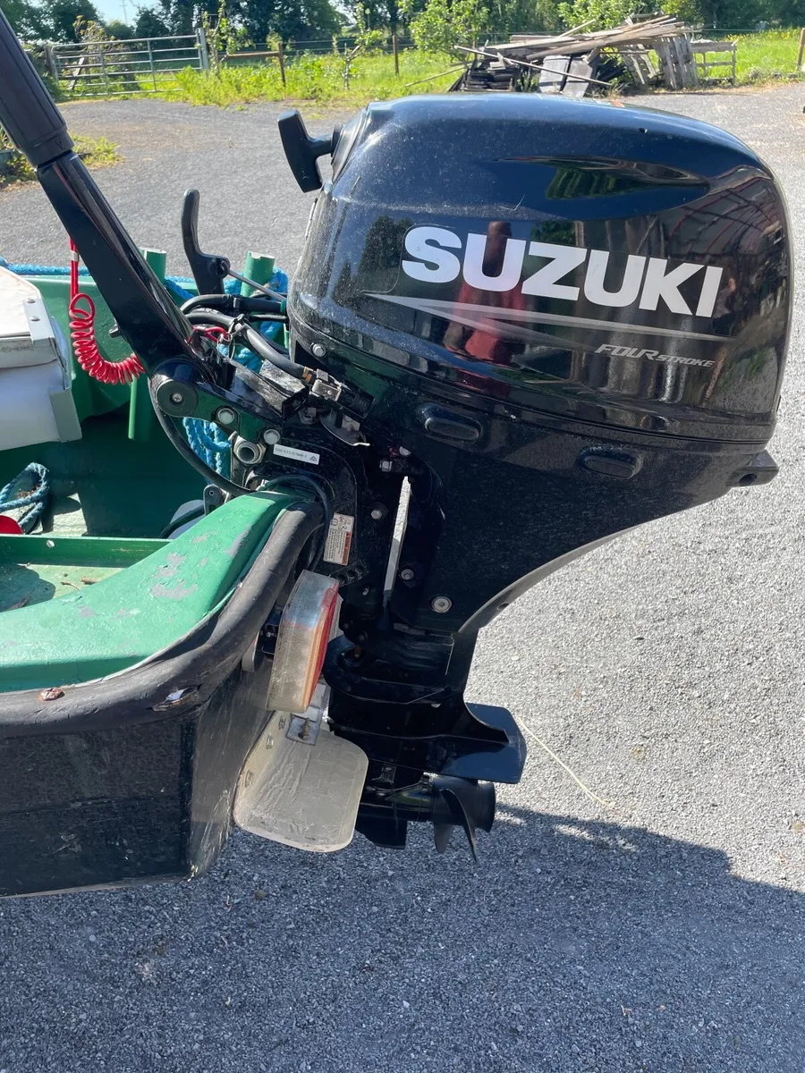 15hp Suzuki outboard engine - Image 1