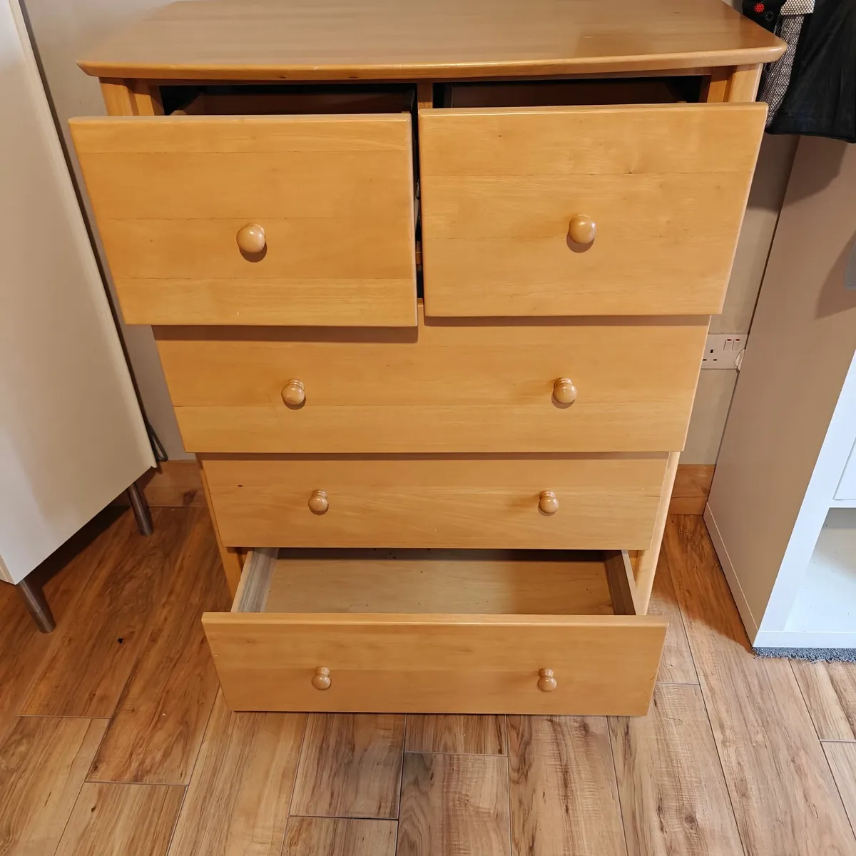 Chest of drawers solid wood - Image 2