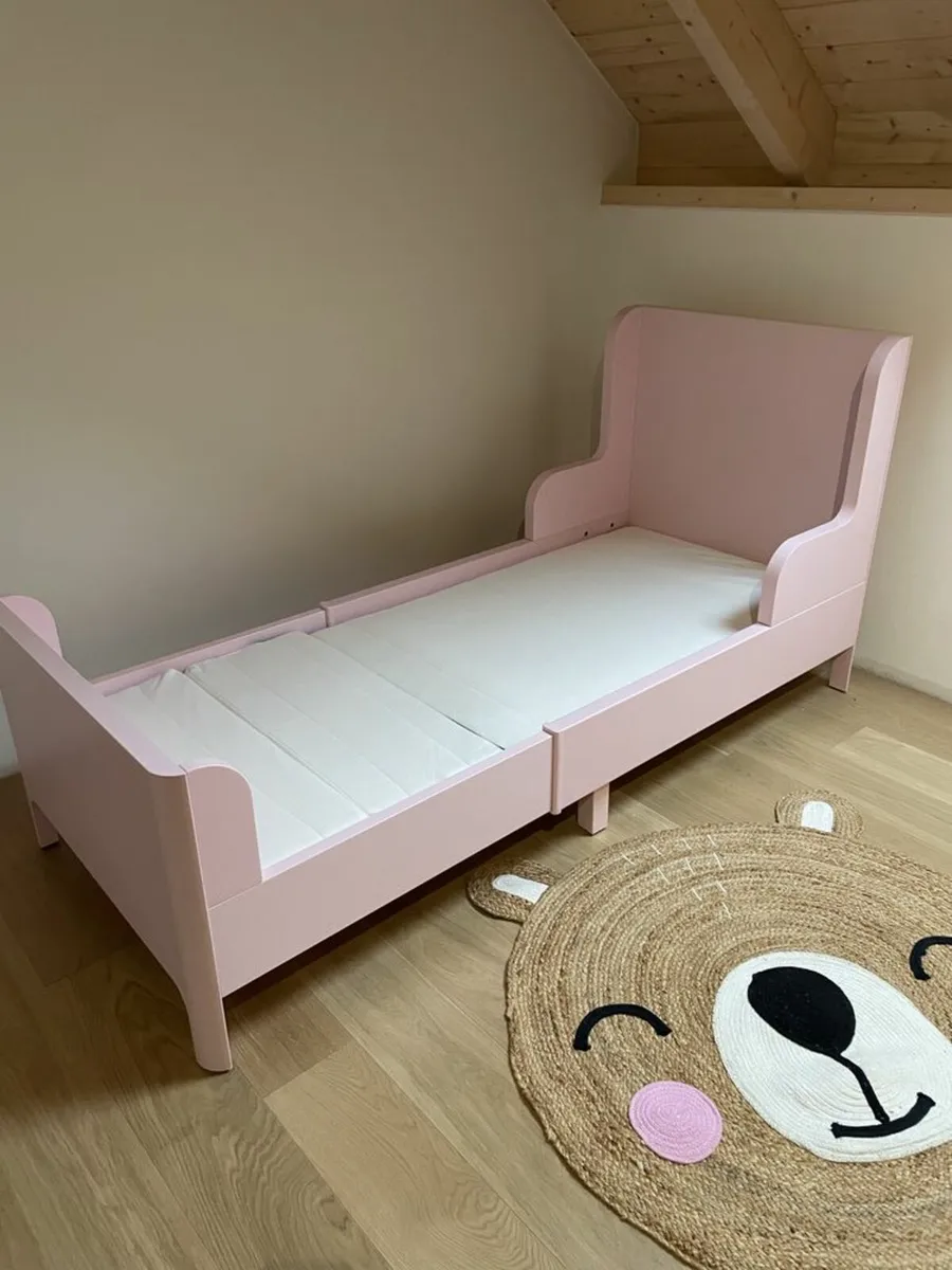 Ikea Busunge Extendable bed with Mattress - Image 1
