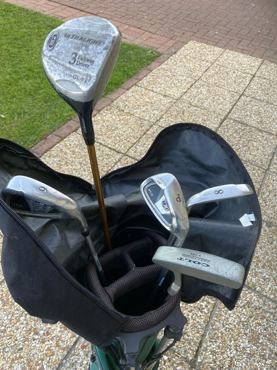 Junior. Golf. Clubs.  &. Bag - Image 3