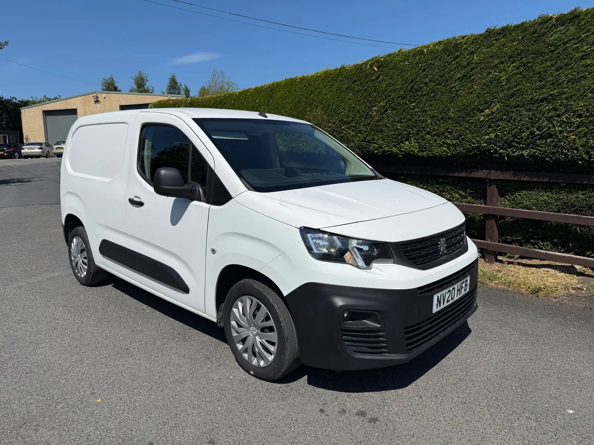 2020 Peugeot Partner 1.5 Hdi 3 Seater Van No Vat - Image 1