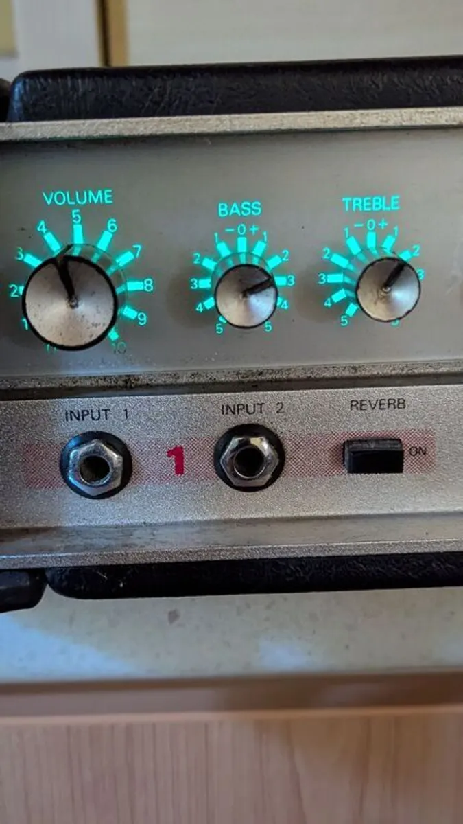HH 100 watt amp - British made Vintage HH MA100 Mixer Power Amplifier. - Image 2