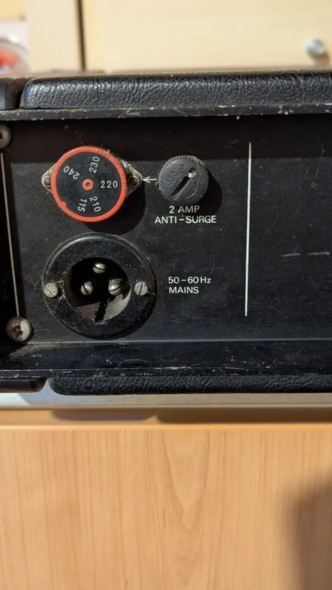 HH 100 watt amp - British made Vintage HH MA100 Mixer Power Amplifier. - Image 4