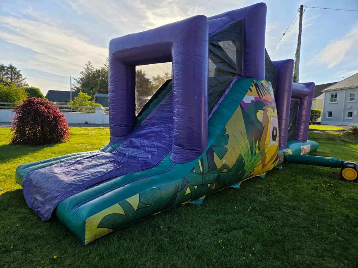 BOUNCY CASTLE 35 FOOT OBSTACLE COARSE - Image 1