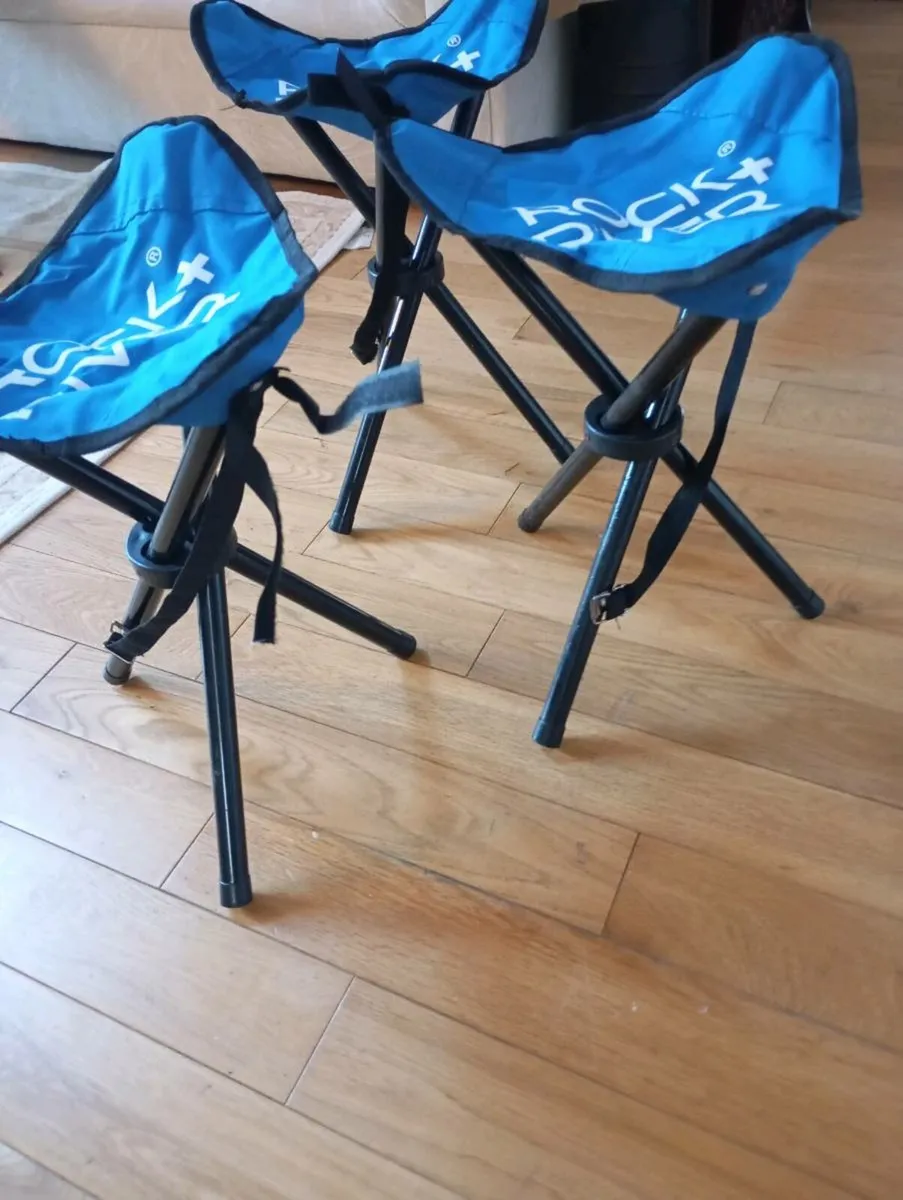 3 foldable Hiking Stools - Image 2