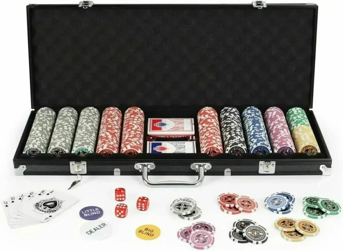 Texas Hold'em Poker Chips: All-In-One Set - Image 4
