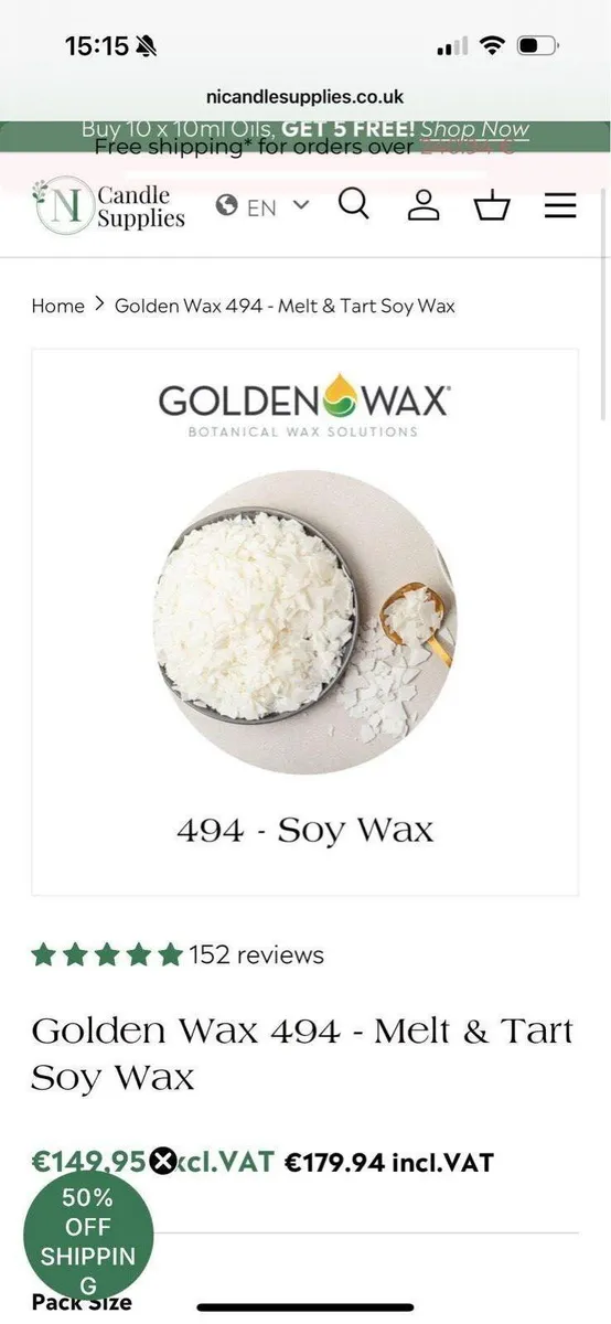 Golden Wax 494