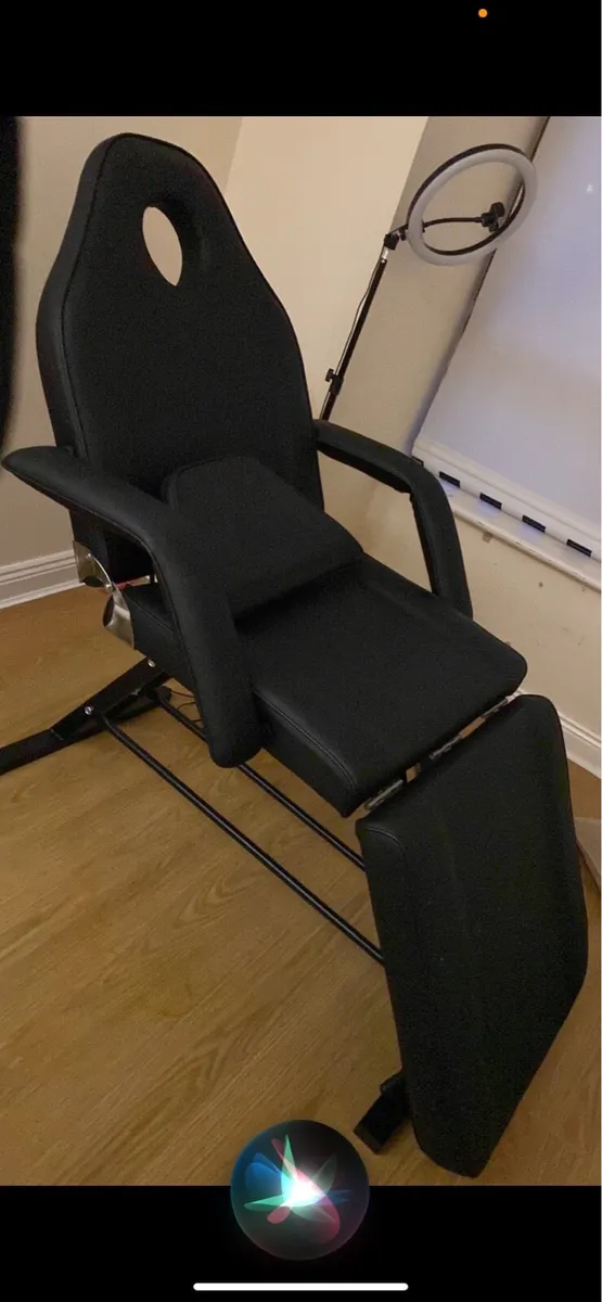 Multipurpose chair bed with stool - Image 1
