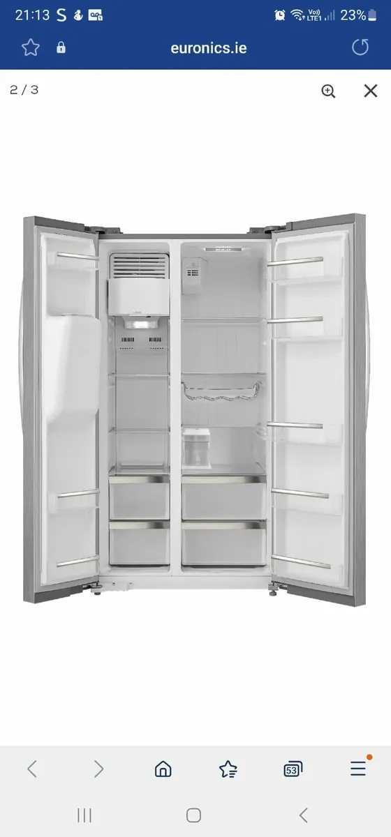 Belling American fridge freezer - Image 1