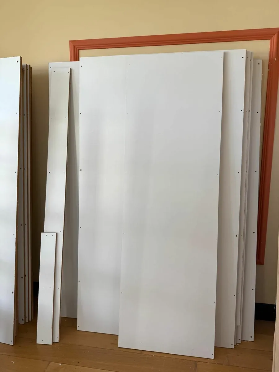 MDF Board White/White 8 x 4 x 18mm - Image 1