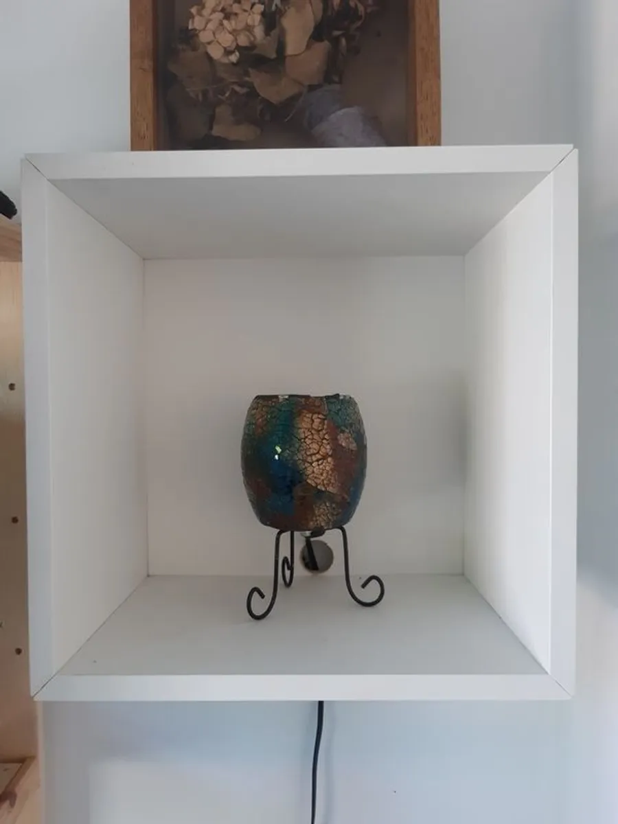 Ikea EKET wall mounted cube with glass door - Image 3