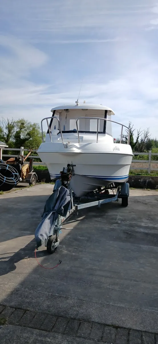 2002 Quicksilver 500 with 60hp mariner engine - Image 2