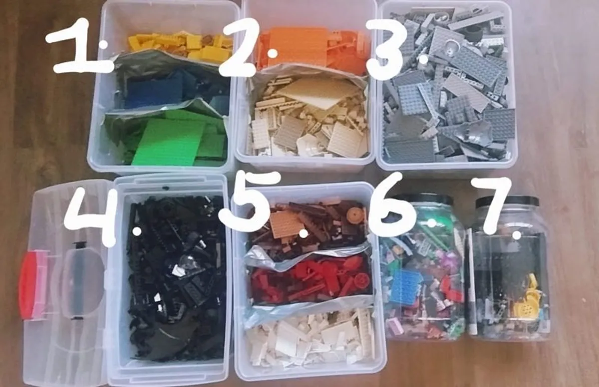 Lego Boxes (down to negotiate)
