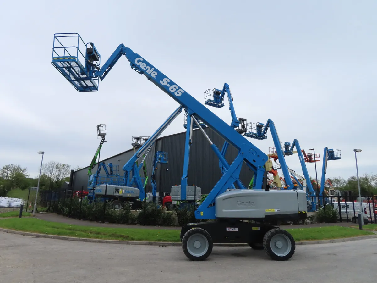 Genie S65 Boom Lift Access Platform 2014 - Image 2
