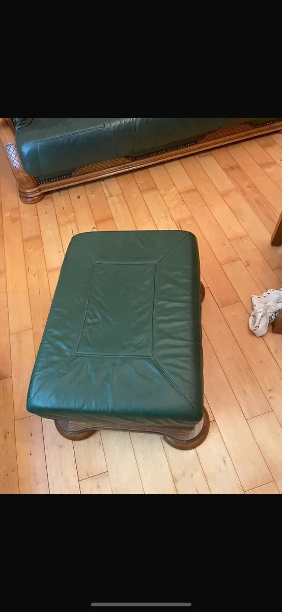 Green Leather Furniture - Image 3