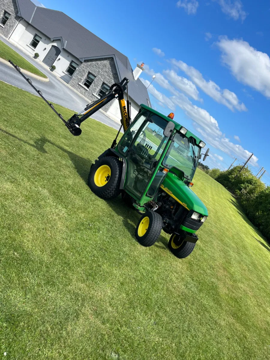 John Deere & new McConnel trimmer - Image 1