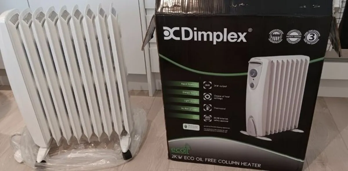 Dimplex 2kw Eco Oil Free Radiator - Image 1