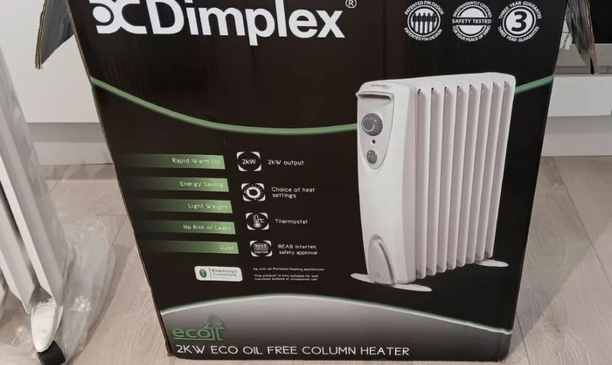 Dimplex 2kw Eco Oil Free Radiator - Image 4