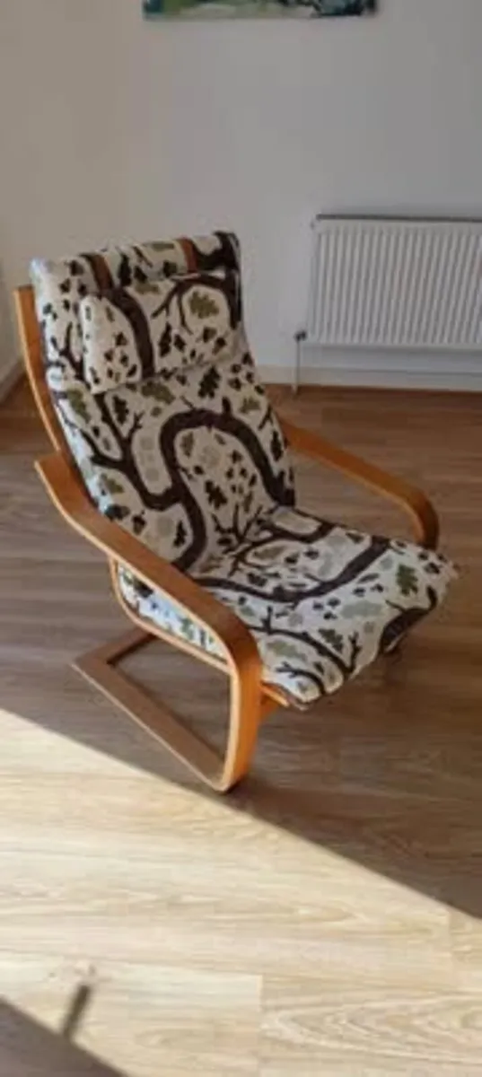 Garden chair + side table - Image 1