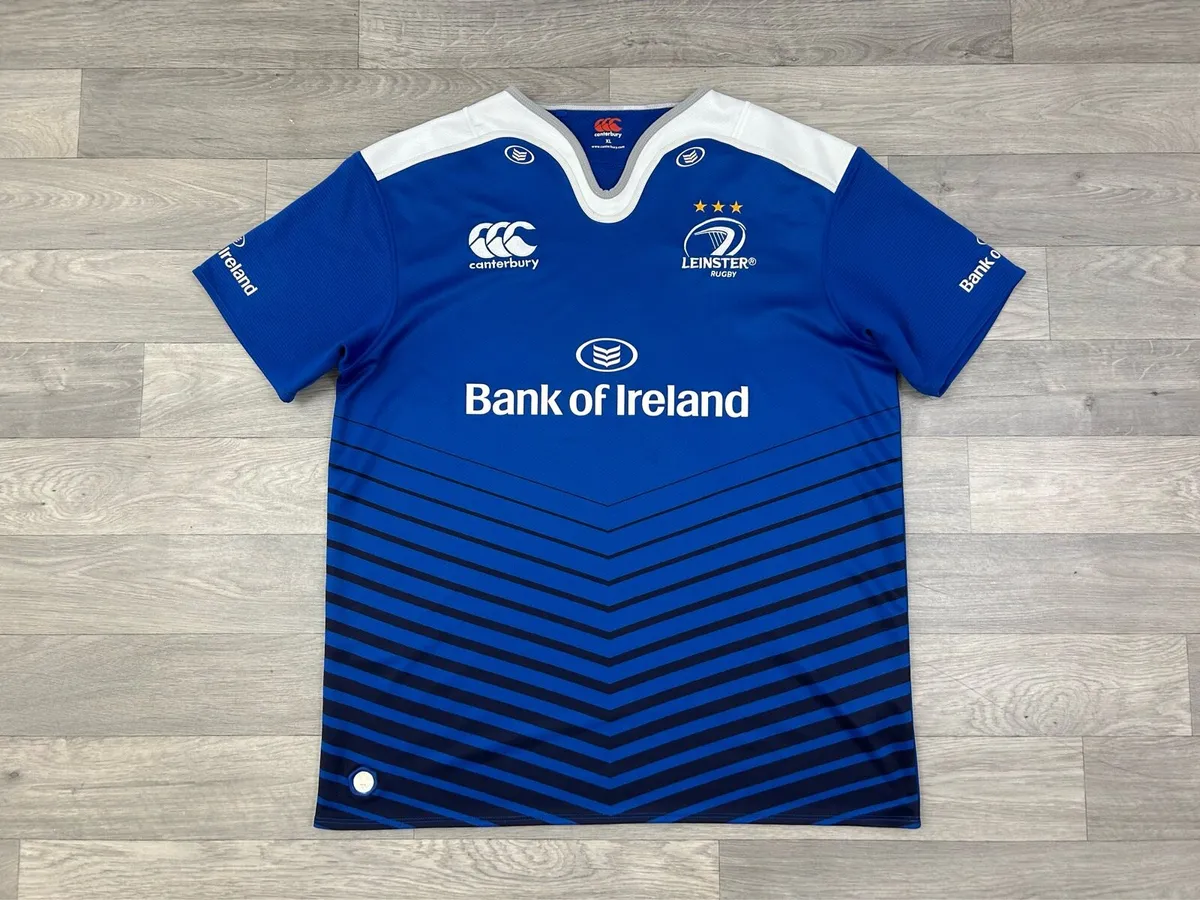 Canterbury Leinster Rugby Jersey Shirt Mens XL - Image 1