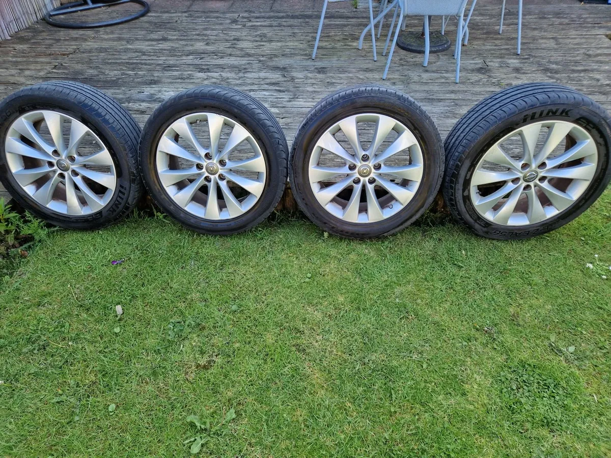 Opel Astra Alloy Wheels - Image 2