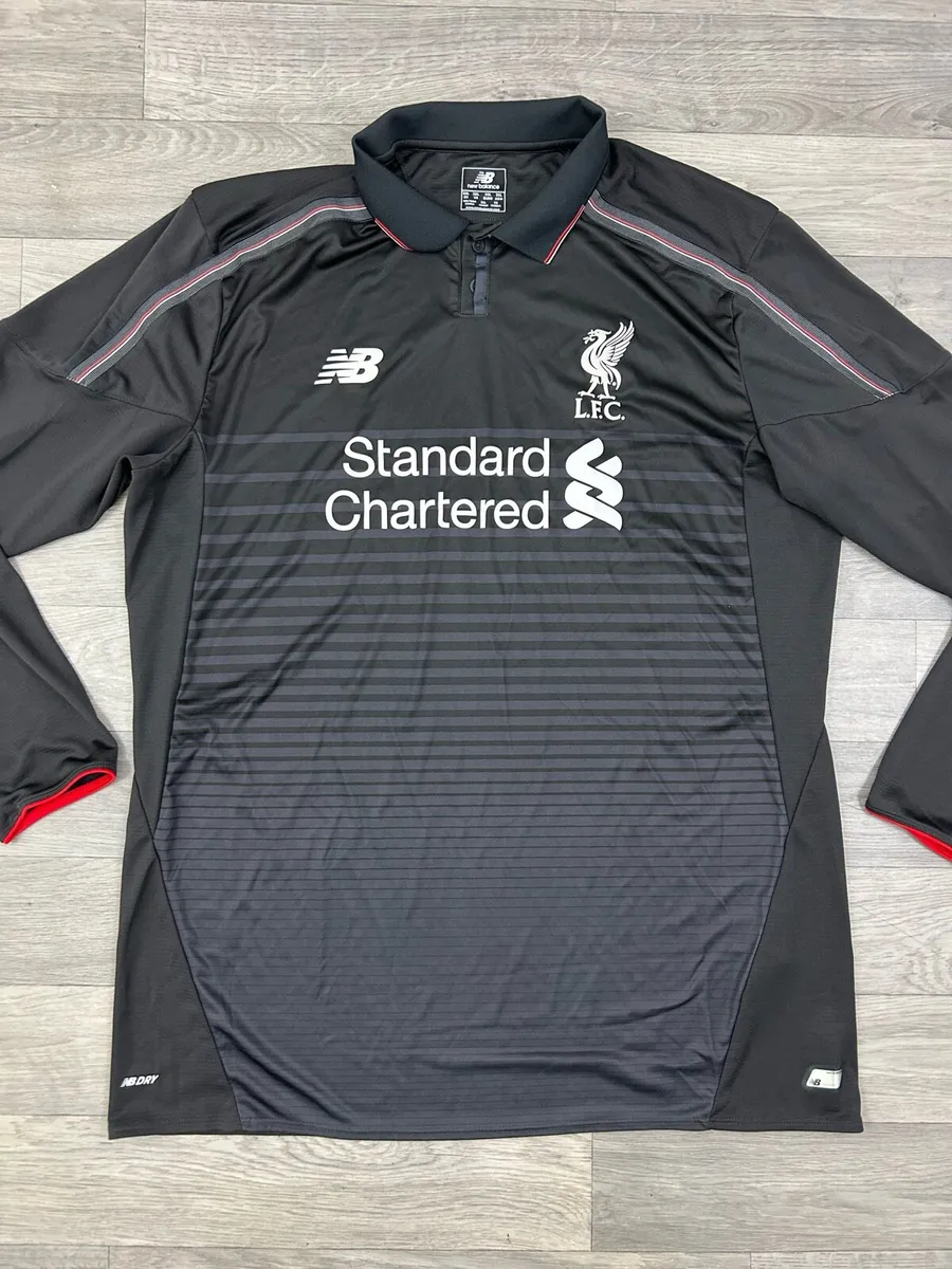 Rare 2015 Third New Balance Liverpool L/S Jersey - Image 2