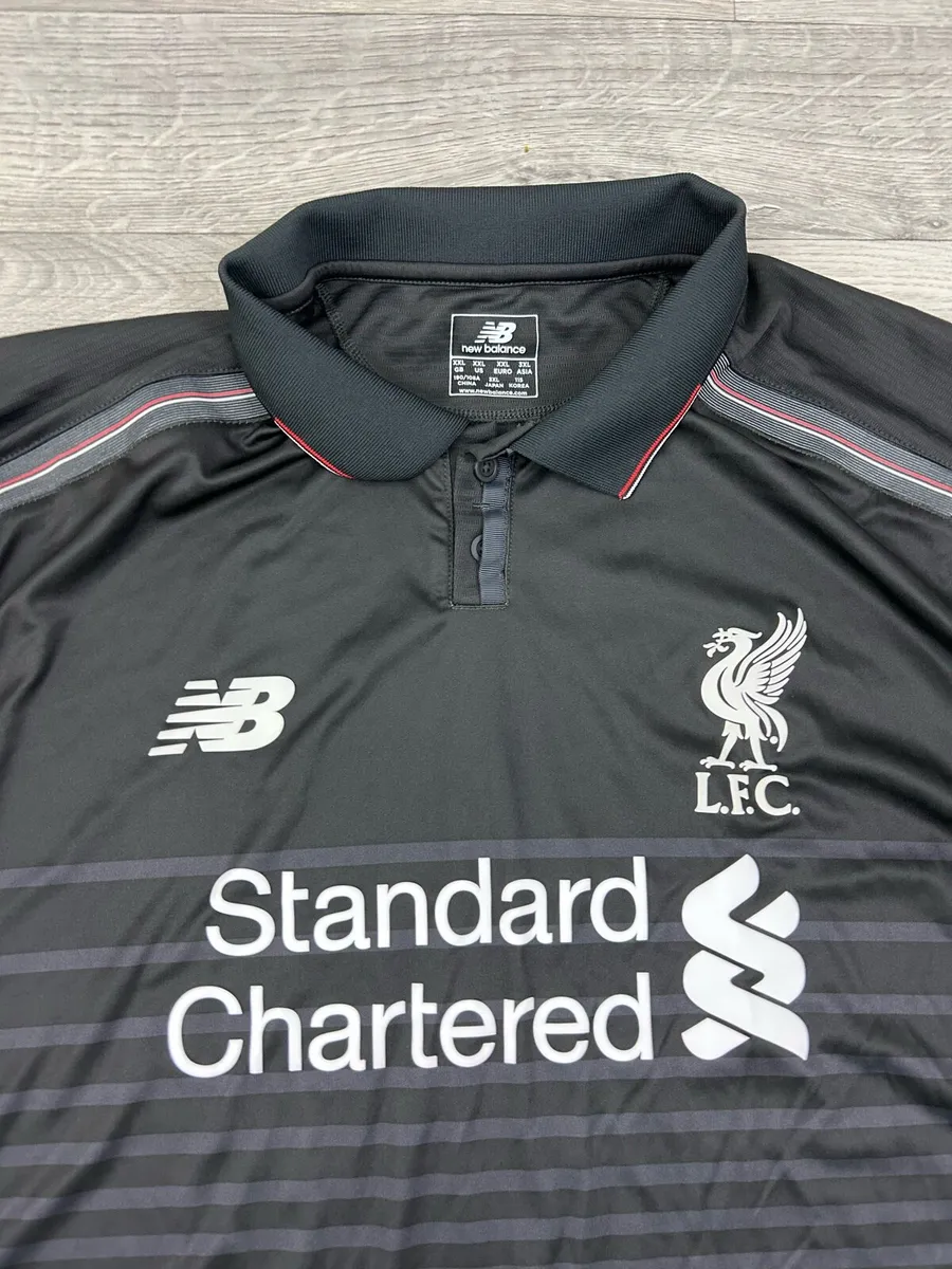 Rare 2015 Third New Balance Liverpool L/S Jersey - Image 3
