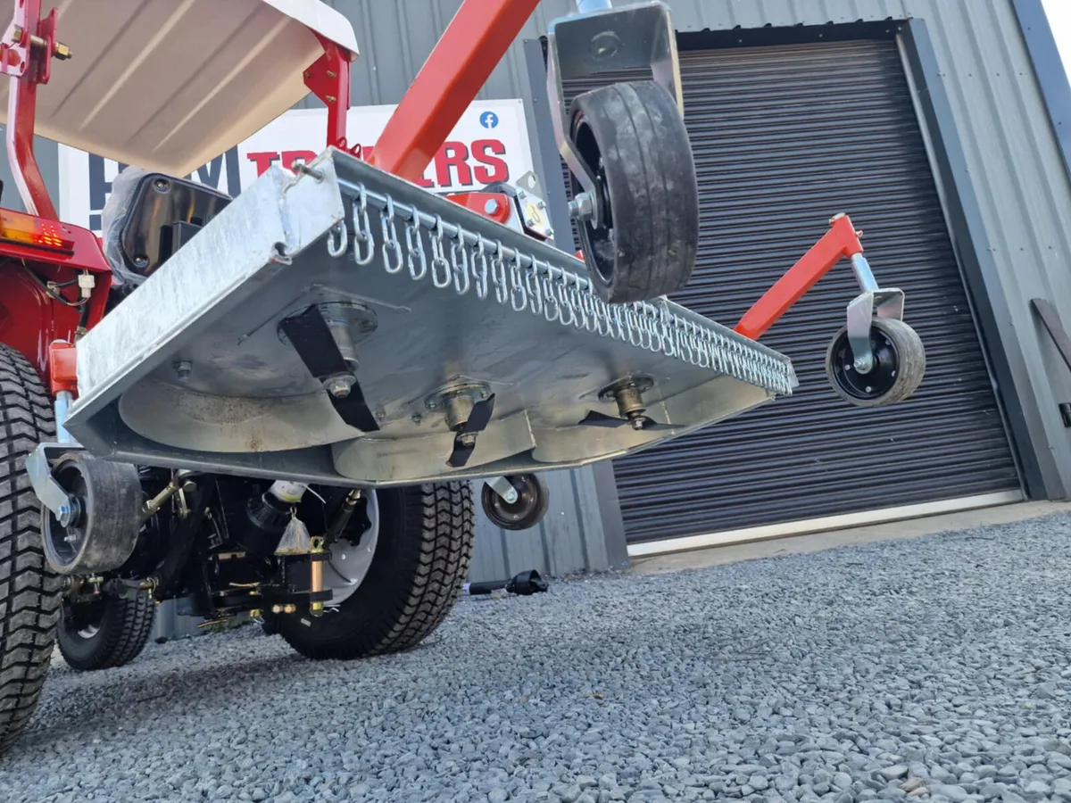 Compact tractor trailer mower topper flail - Image 3
