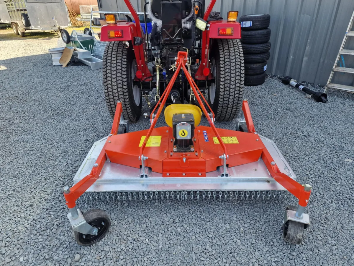 Compact tractor trailer mower topper flail - Image 4