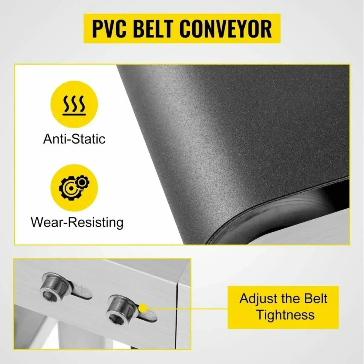 1500MM Conveyor System Featuring PVC Belt - Image 2
