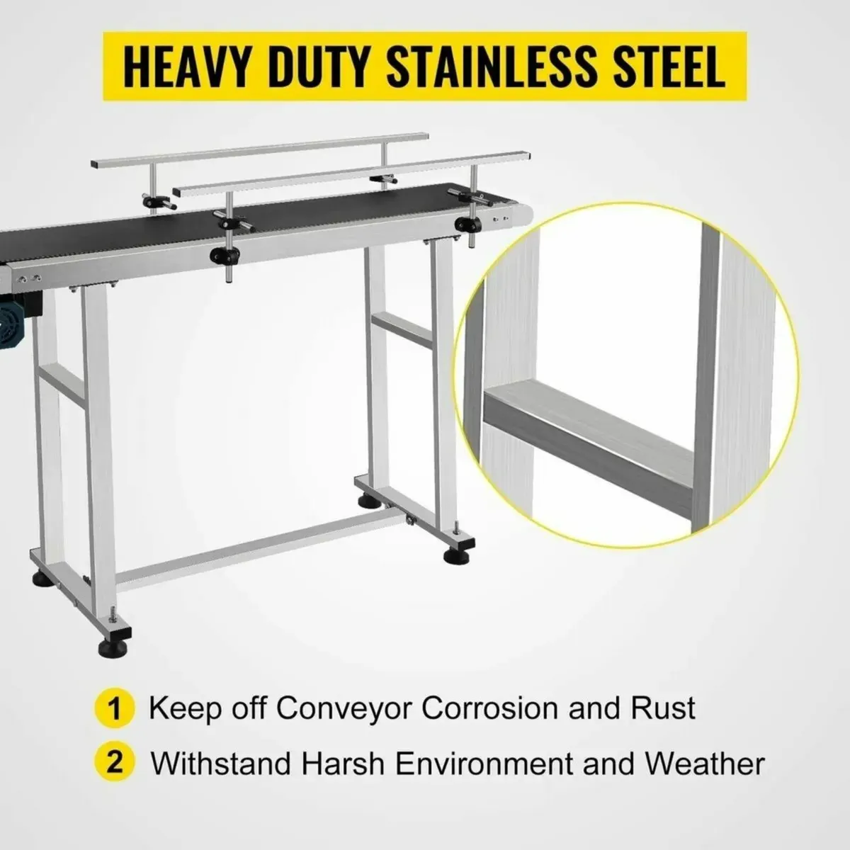 1500MM Conveyor System Featuring PVC Belt - Image 4