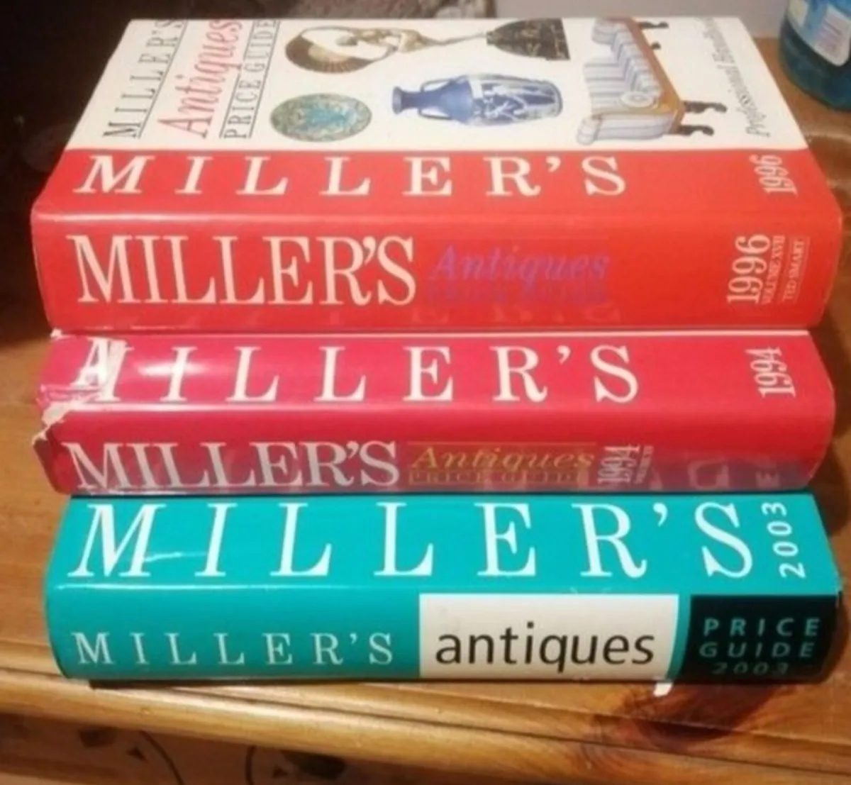 3 Millers Antique Books, with dust Jackets - Image 1
