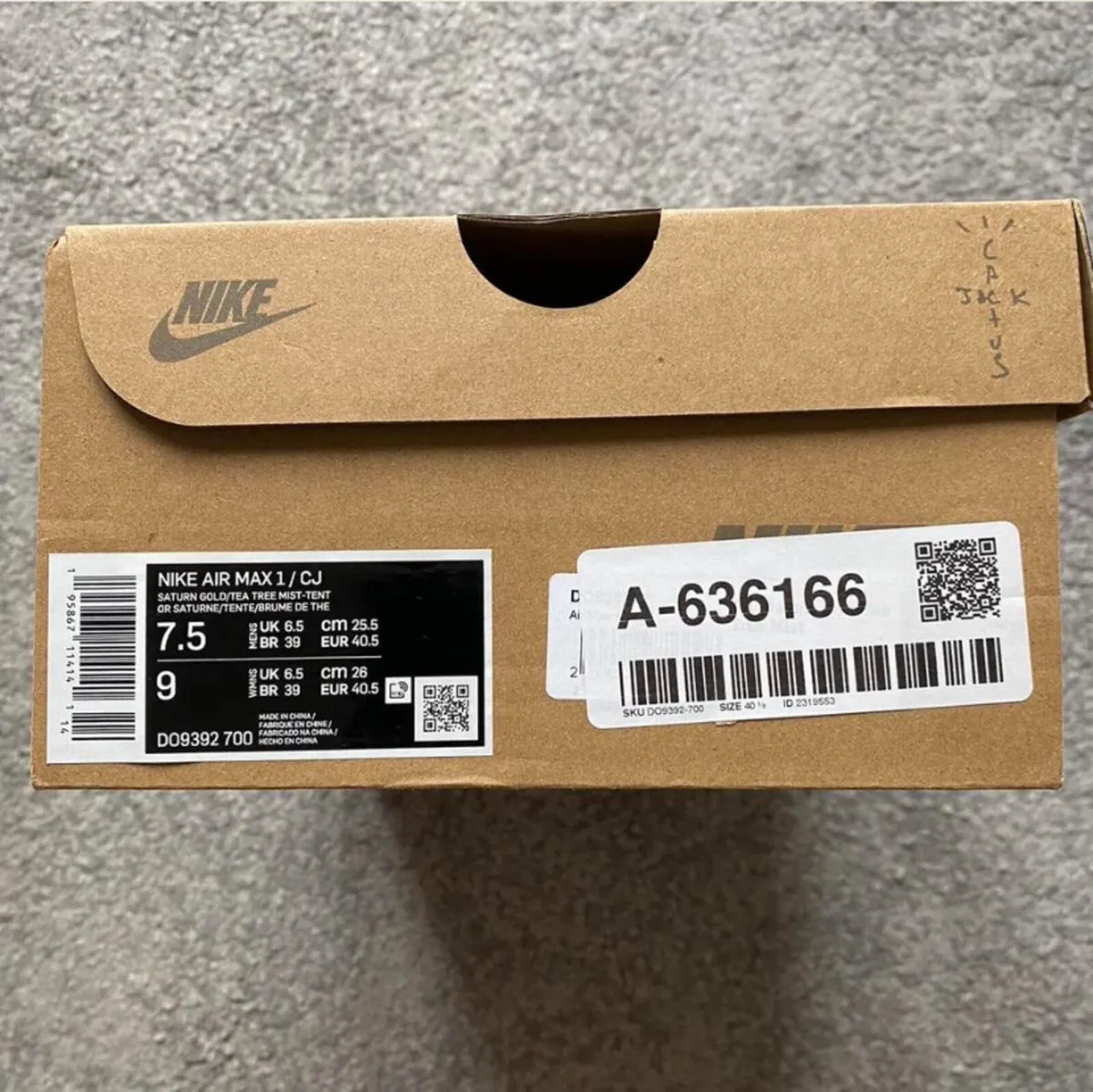 Nike x Travis Scott air max - Image 2