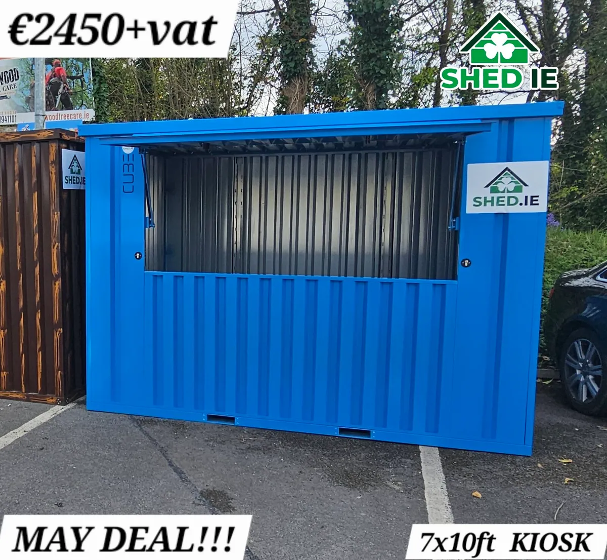 Heavy-duty steel portable CUBE storage units - Image 1