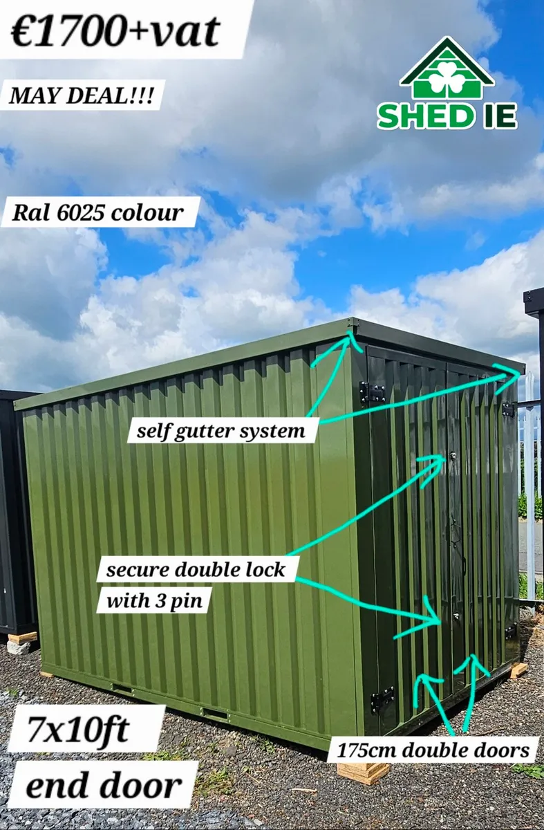 Heavy-duty steel portable CUBE storage units - Image 3