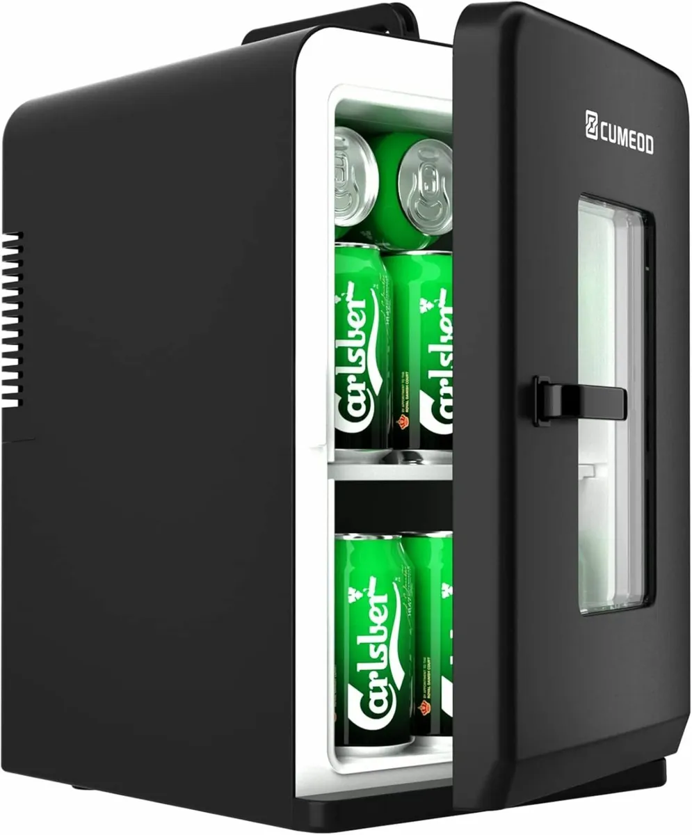 Mini Fridge 15 Liter/21 Cans, Portable AC+DC - Image 1