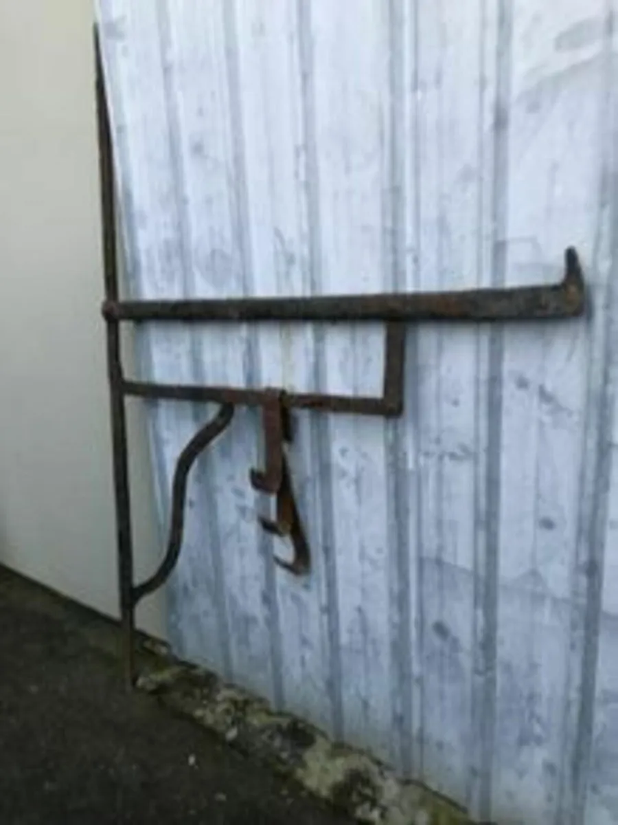 100 Year Old Antique Fire Crane - Image 2