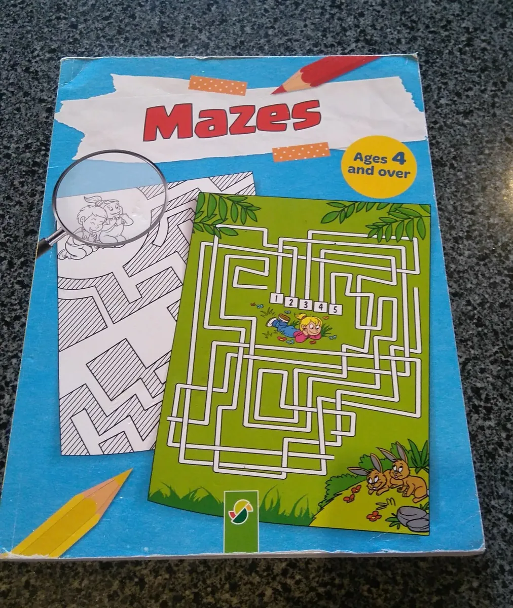 BOOK FULL OF MAZES (NEW). - Image 1