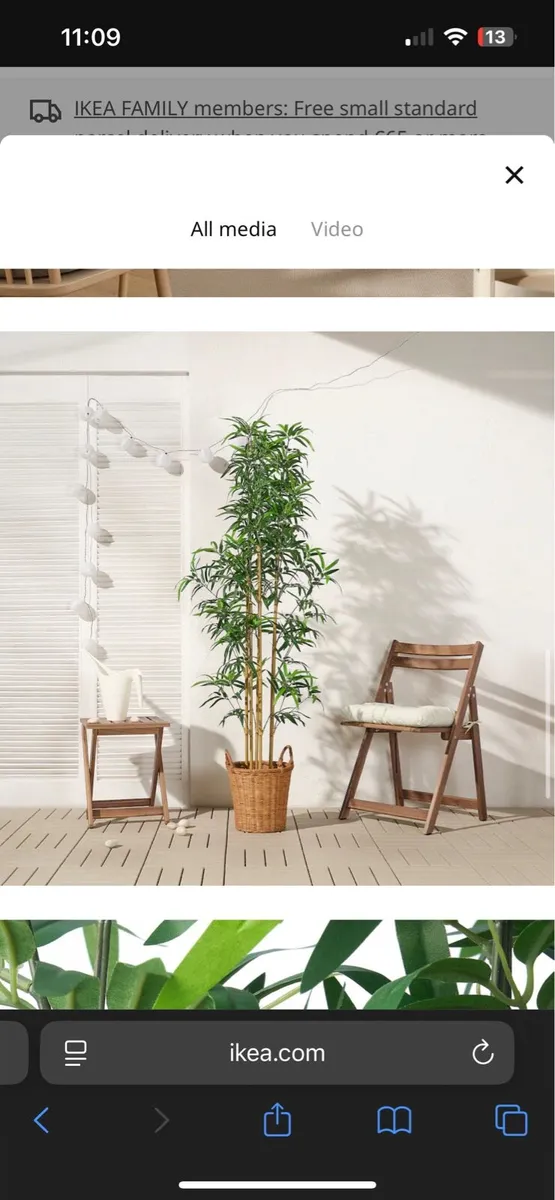 Ikea Bamboo artificial plant - Image 2