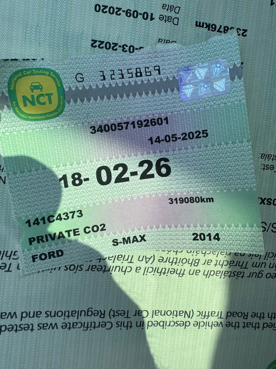 Ford Smax 2 litre diesel nct 02 26 taxed - Image 2