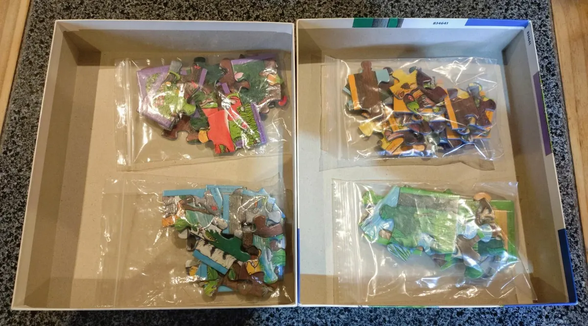 3 JIGSAW PUZZLES ( GOOD CONDITION). - Image 3