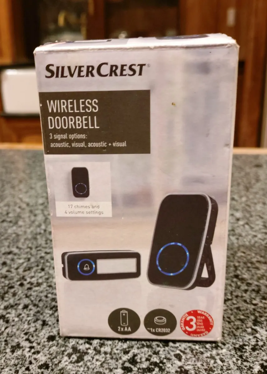 SILVERCREST WIRELESS DOORBELL (NEW). - Image 1