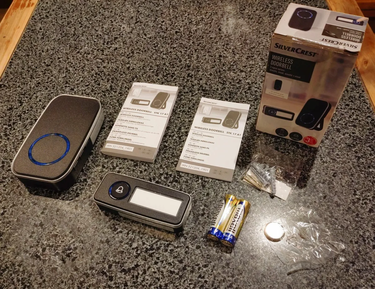 SILVERCREST WIRELESS DOORBELL (NEW). - Image 2
