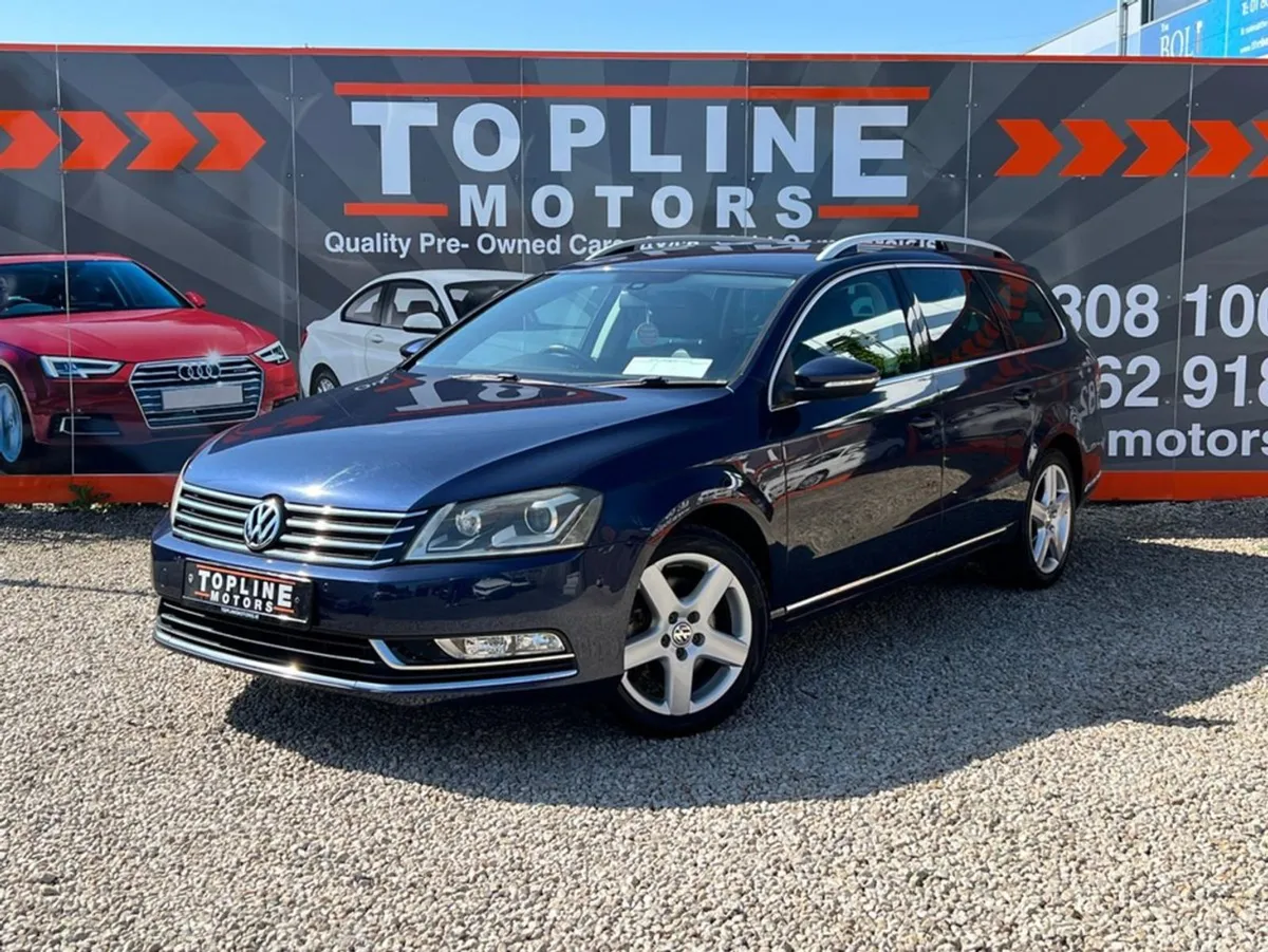 Volkswagen Passat  auto//full Black Leather//low - Image 2
