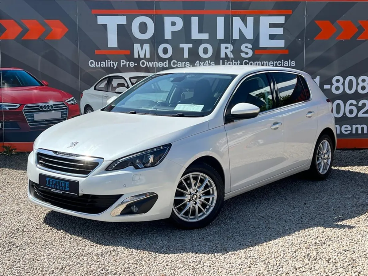 Peugeot 308  reversing Camera//low Kms//auto//nct - Image 2