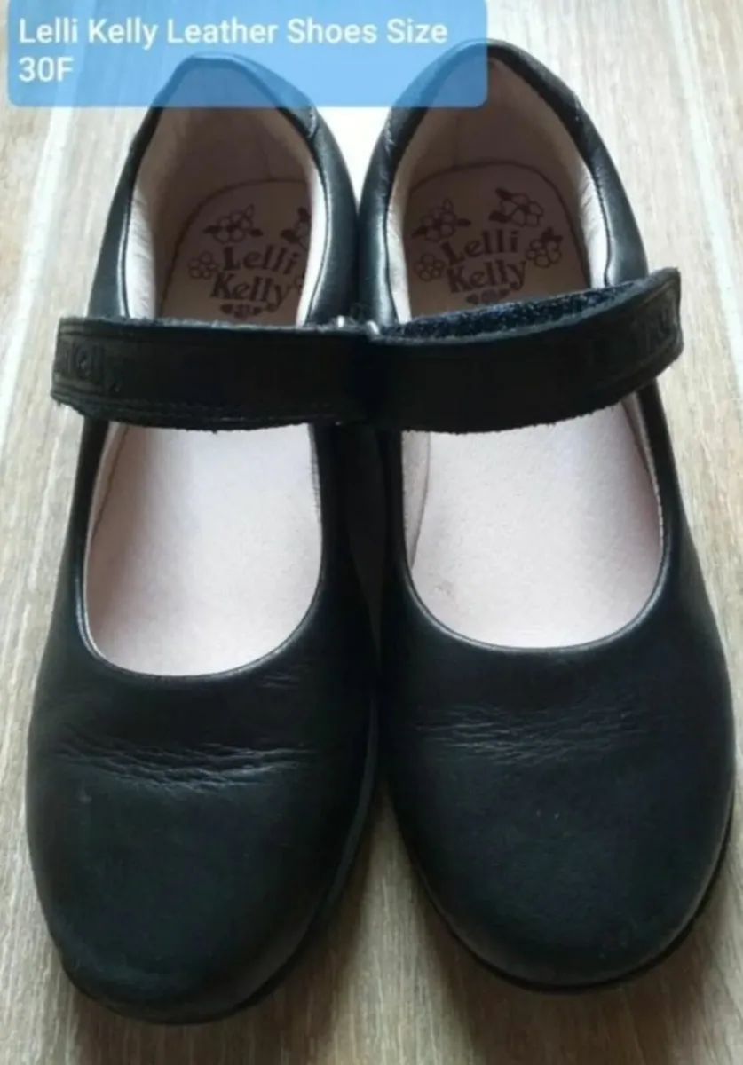 Lelli Kelly Black Leather Shoes, kids size 30F - Image 1