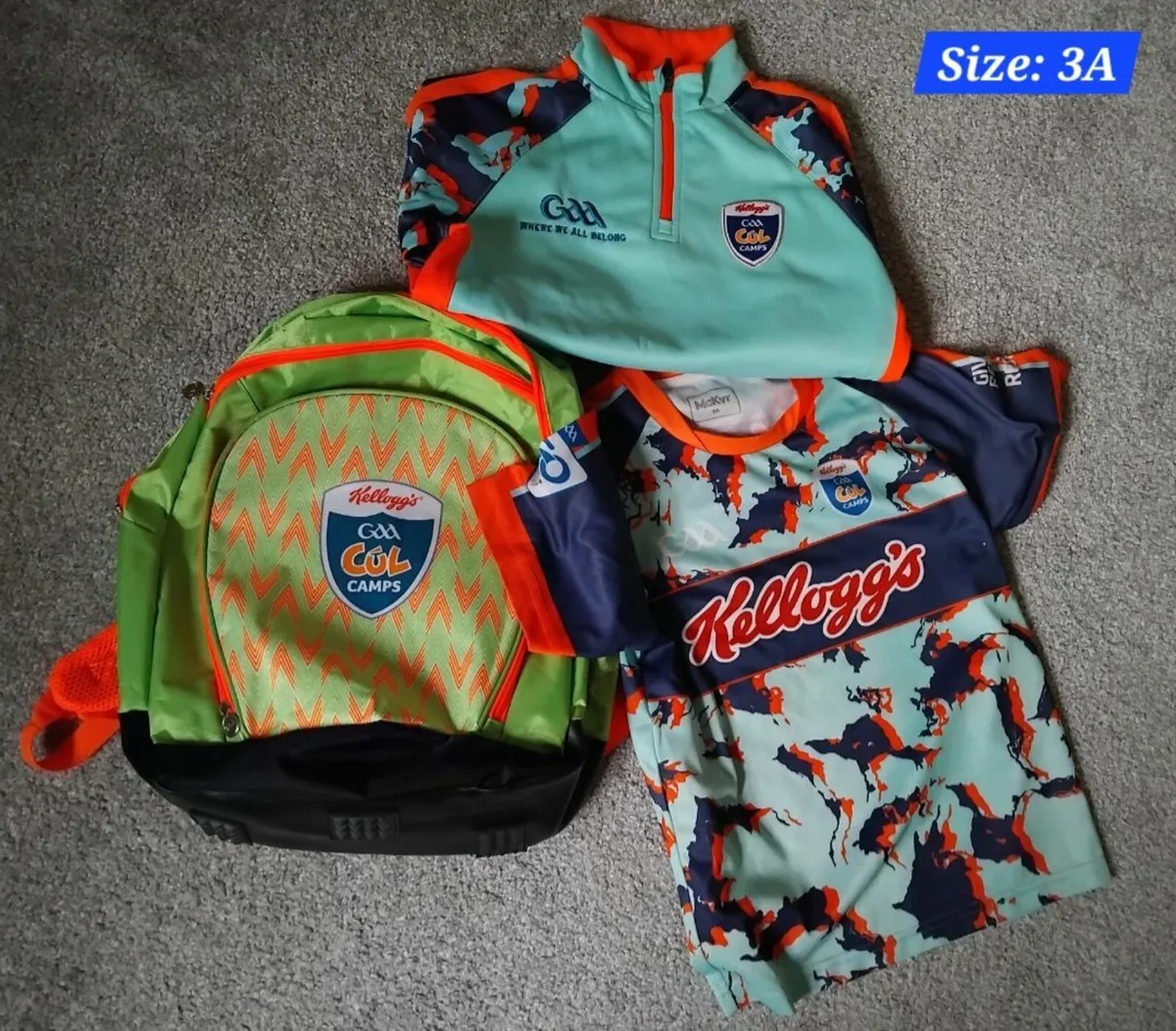 Kelloggs Cul Camp Zip Top, Jersey, Backpack - Image 2