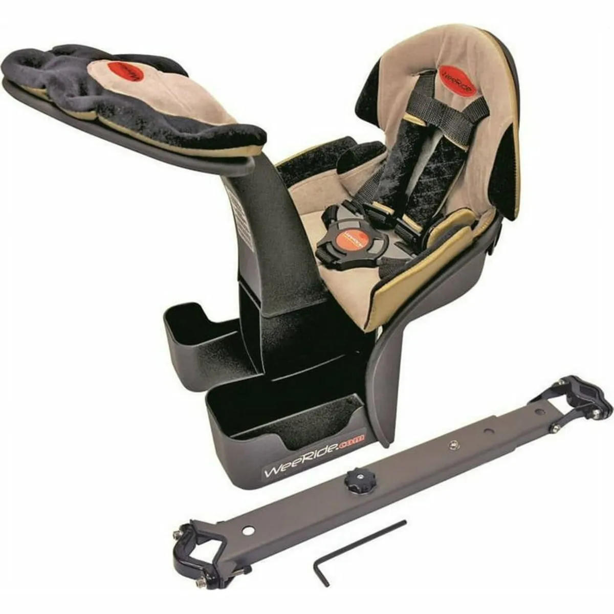 Weeride safe delux front seat child bike seat - Image 1