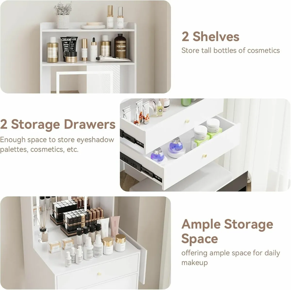 Dressing Table LED Lights, Vanity Table Bedroom - Image 4