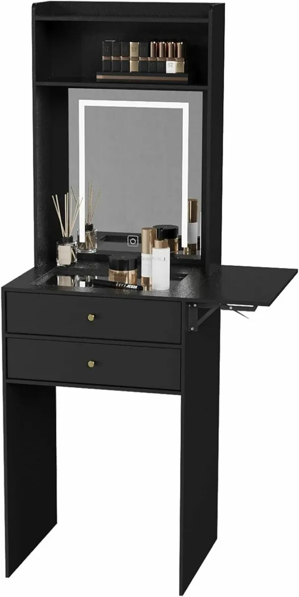 Dressing Table LED Lights, Vanity Table Drawers - Image 2